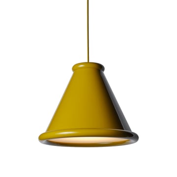 Läs mer om Belid Belle pendel Ø36 cm Honey yellow