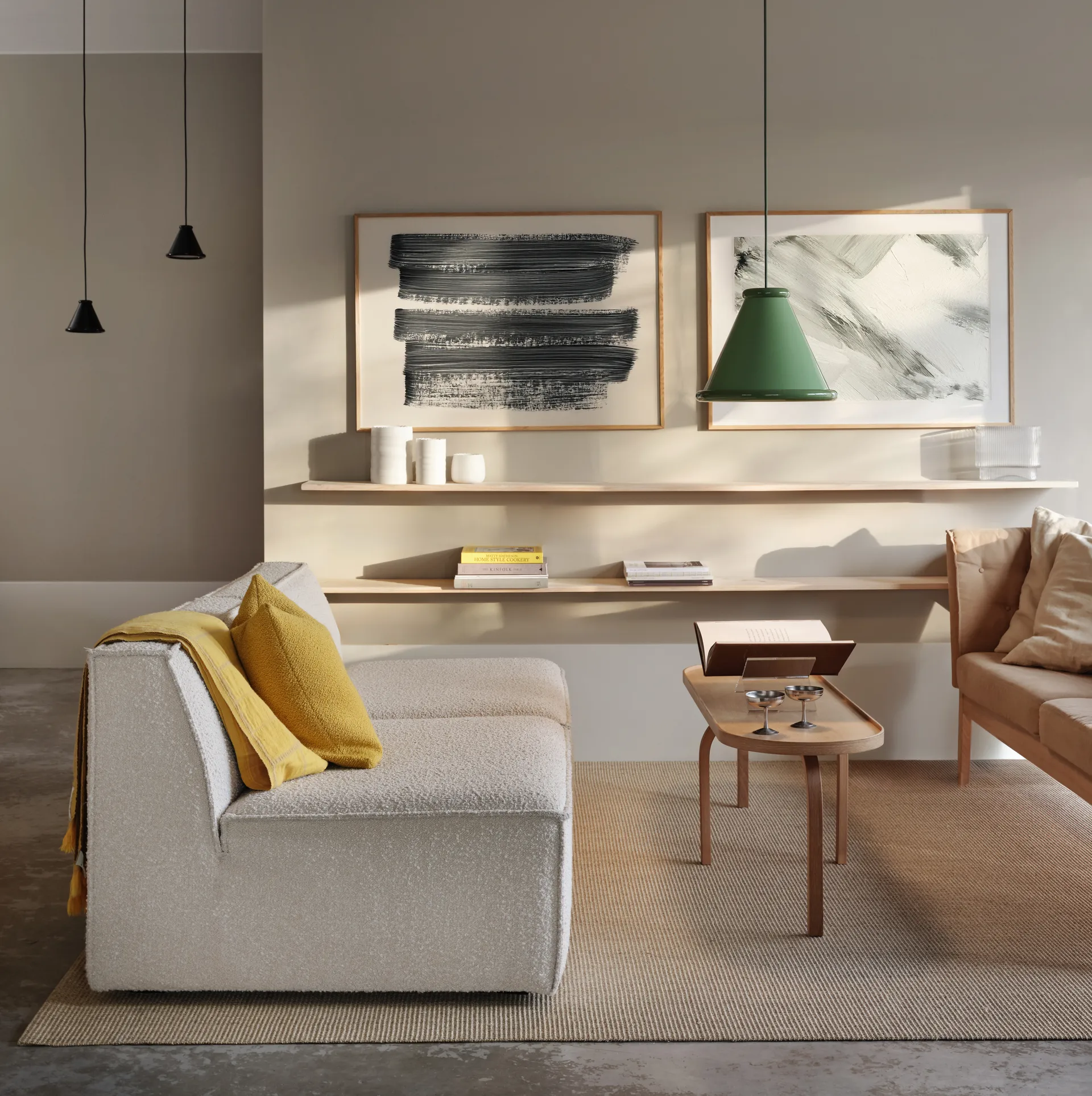 Belle pendel Ø36 cm, Reseda green Belid