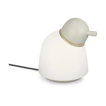 Belid Bird bordslampa 21,5 cm Sand-mässing-opalglas