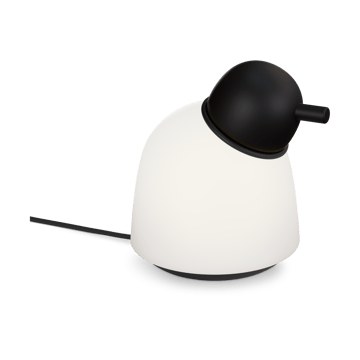 Läs mer om Belid Bird bordslampa 21,5 cm Svart-opalglas