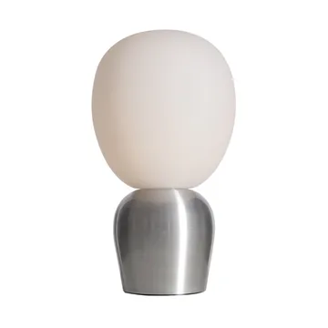 Buddy bordslampa opalglas - Slipad aluminium - Belid