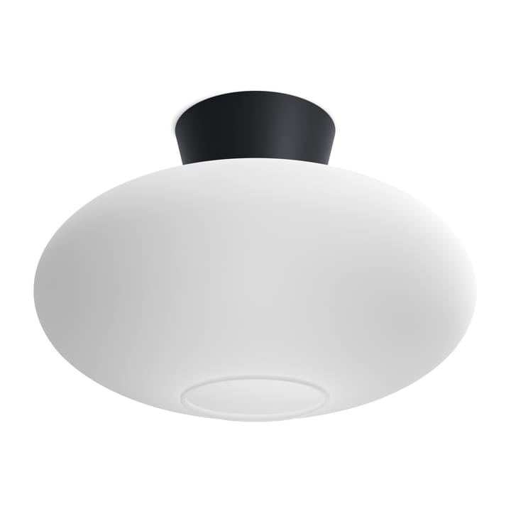 Bullo plafond XL opalglas Ø38 cm - Mattsvart - Belid