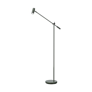 Läs mer om Belid Cato golvlampa 134 cm Blank skogsgrön-mattsvart