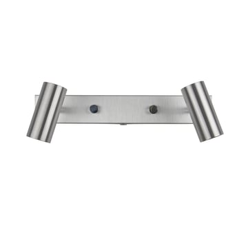 Läs mer om Belid Cato vägglampa, dubbel aluminium