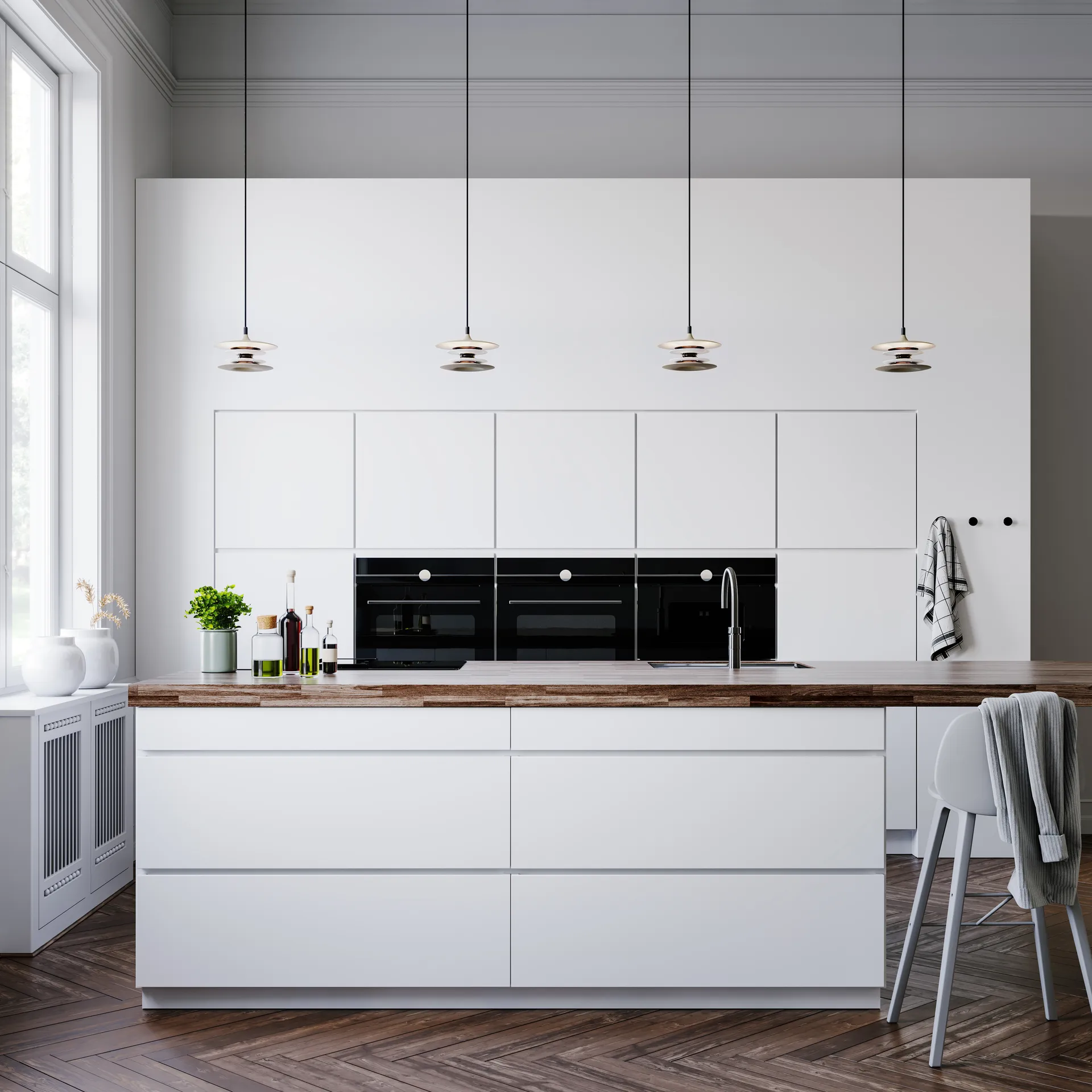 Diablo taklampa Ø20 cm, Sand-metallisk brons Belid