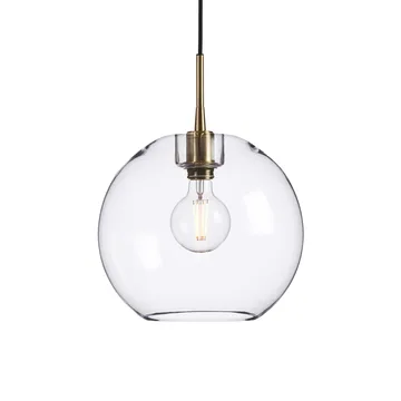 Belid Gloria pendel Ø32 cm Mässing-klarglas