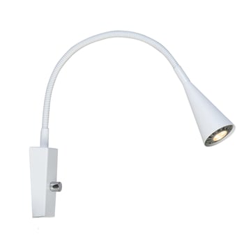 Läs mer om Belid Ledro vägglampa Mattvit