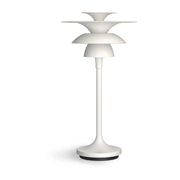 Läs mer om Belid Picasso bordslampa, liten 34,8 cm Mattvit