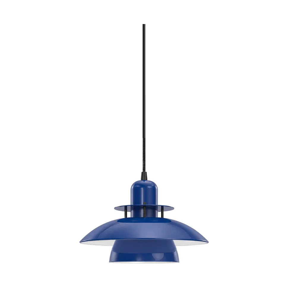 Primus IV pendel Ø28 cm, Djup blå-mattsvart Belid Primus IV pendel Ø28 cm, Djup blå-mattsvart Belid