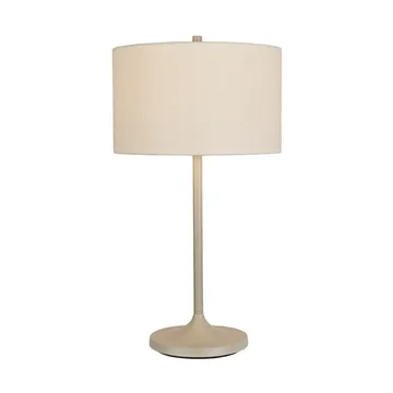 Soft bordslampa - Linne vit-sand, Ø34x64 cm - Belid