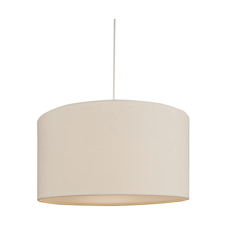 Soft pendel, Linne vit-sand, Ø60 cm Belid