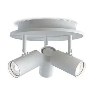 Tyson 3-spotlight Ø25 cm - Vit - Belid