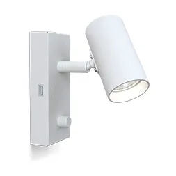 Tyson vänster vägglampa 16,2 cm, Vit Belid