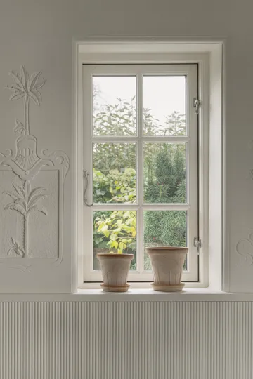 Fleur kruka med fat 2 delar - Rosa, Ø12 cm - Bergs Potter