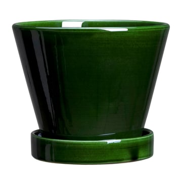 Bergs Potter Julie kruka glaserad Ø13 cm Green emerald