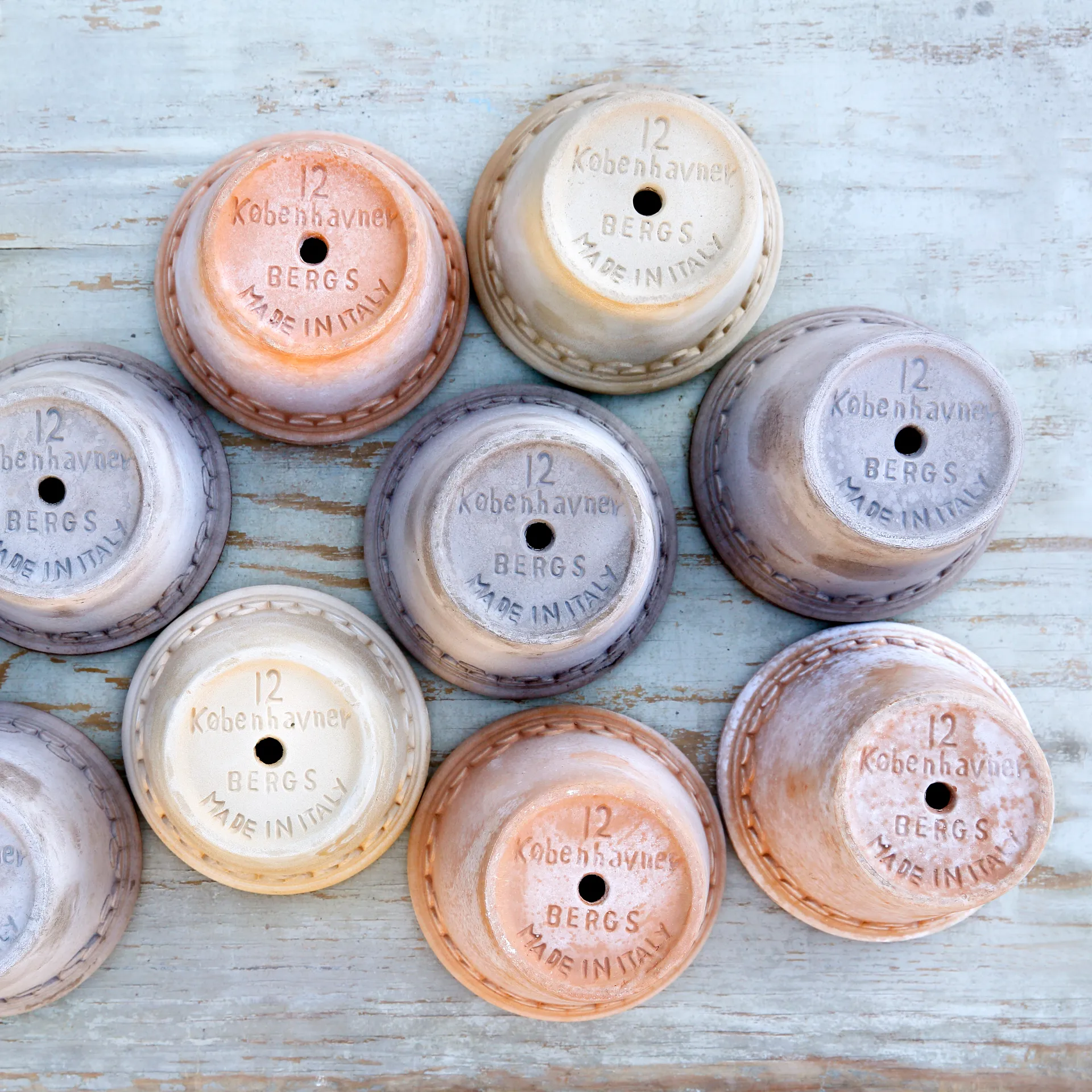 Köpenhamn kruka Ø18 cm, Grå Bergs Potter