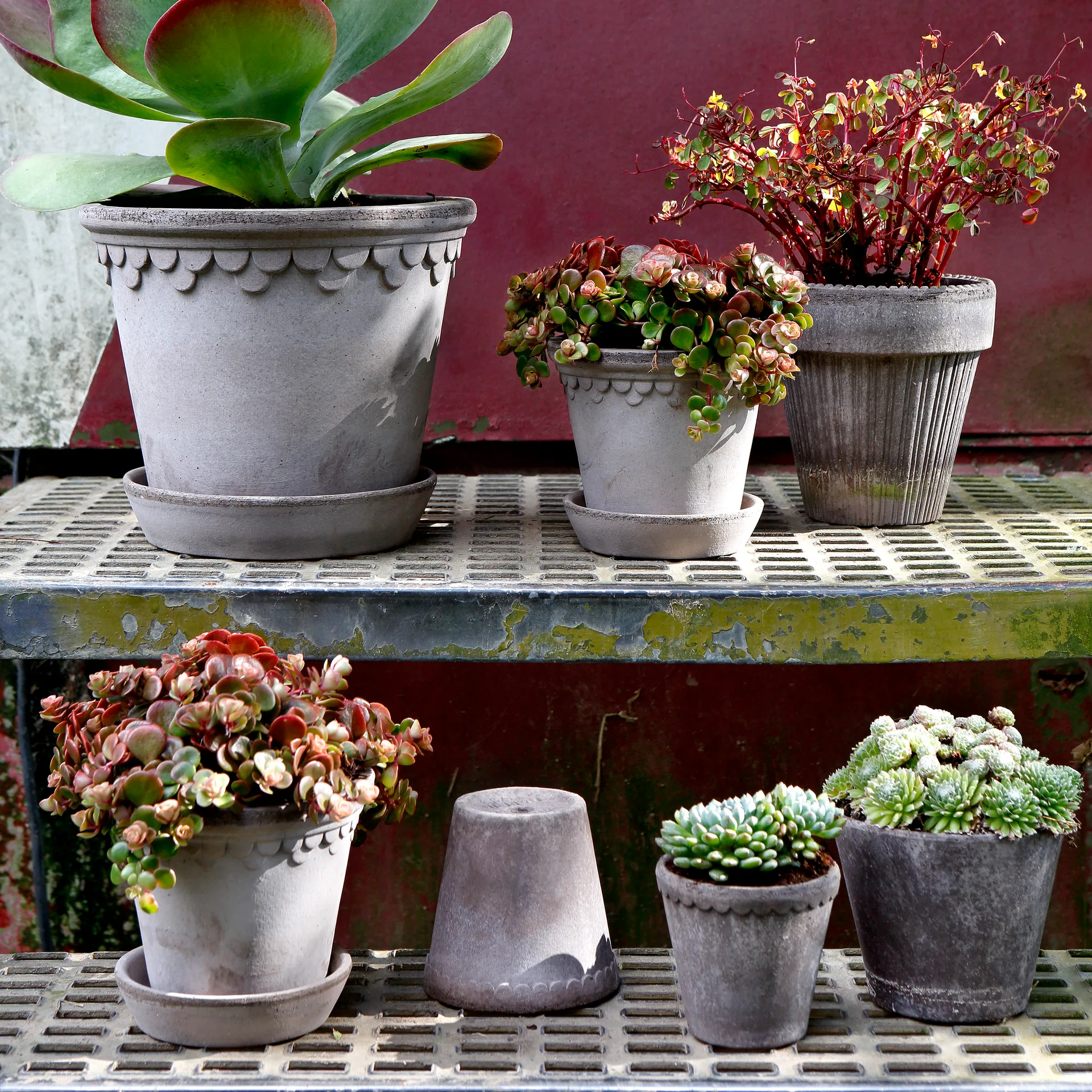 Köpenhamn kruka Ø18 cm, Grå Bergs Potter