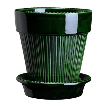 Bergs Potter Simona kruka glaserad Ø12 cm Green