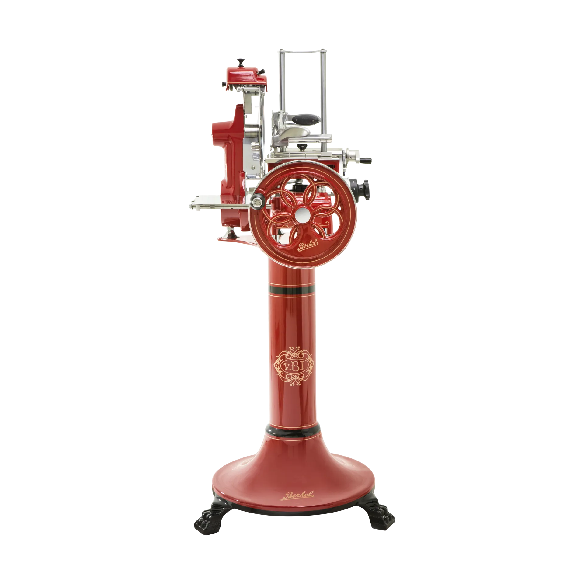 B2 Flywheel stand piedestal, Red Berkel