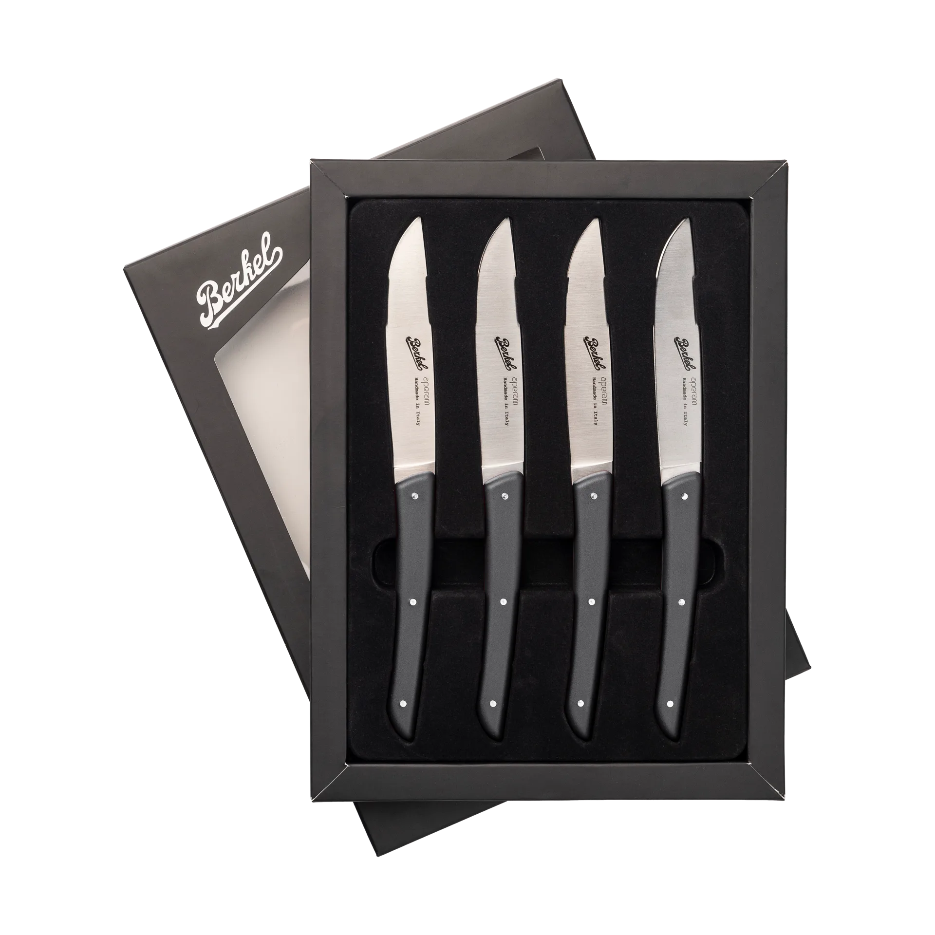Color köttkniv 4-pack 11 cm, Black Berkel