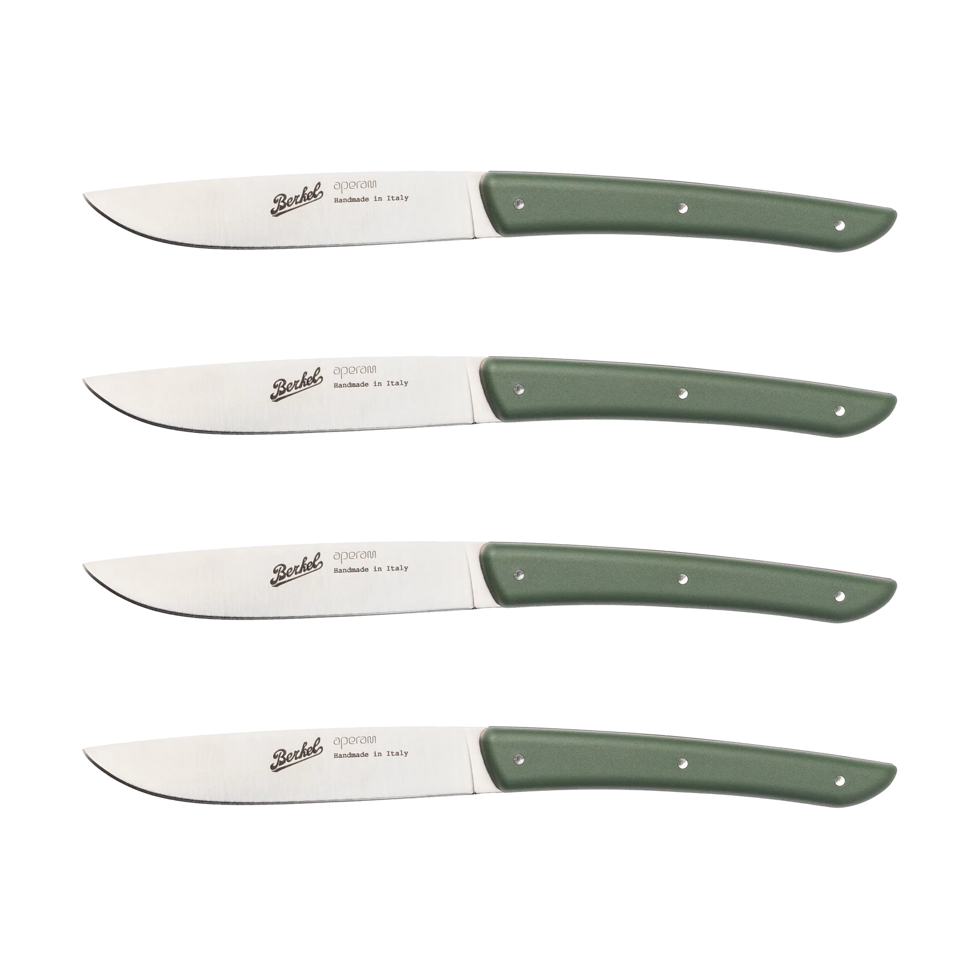 Color köttkniv 4-pack 11 cm, Olive Green Berkel