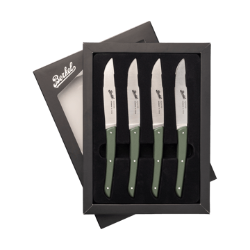 Color köttkniv 4-pack 11 cm - Olive Green - Berkel