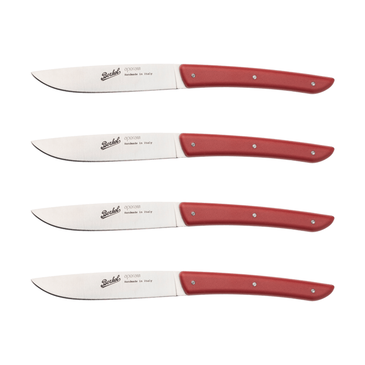 Color köttkniv 4-pack 11 cm - Red - Berkel