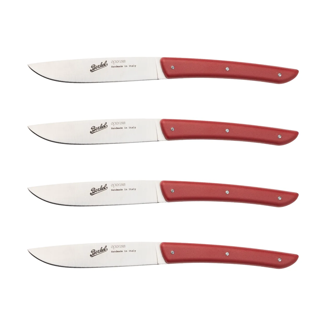 Berkel Color k&ouml;ttkniv 4-pack 11 cm Red