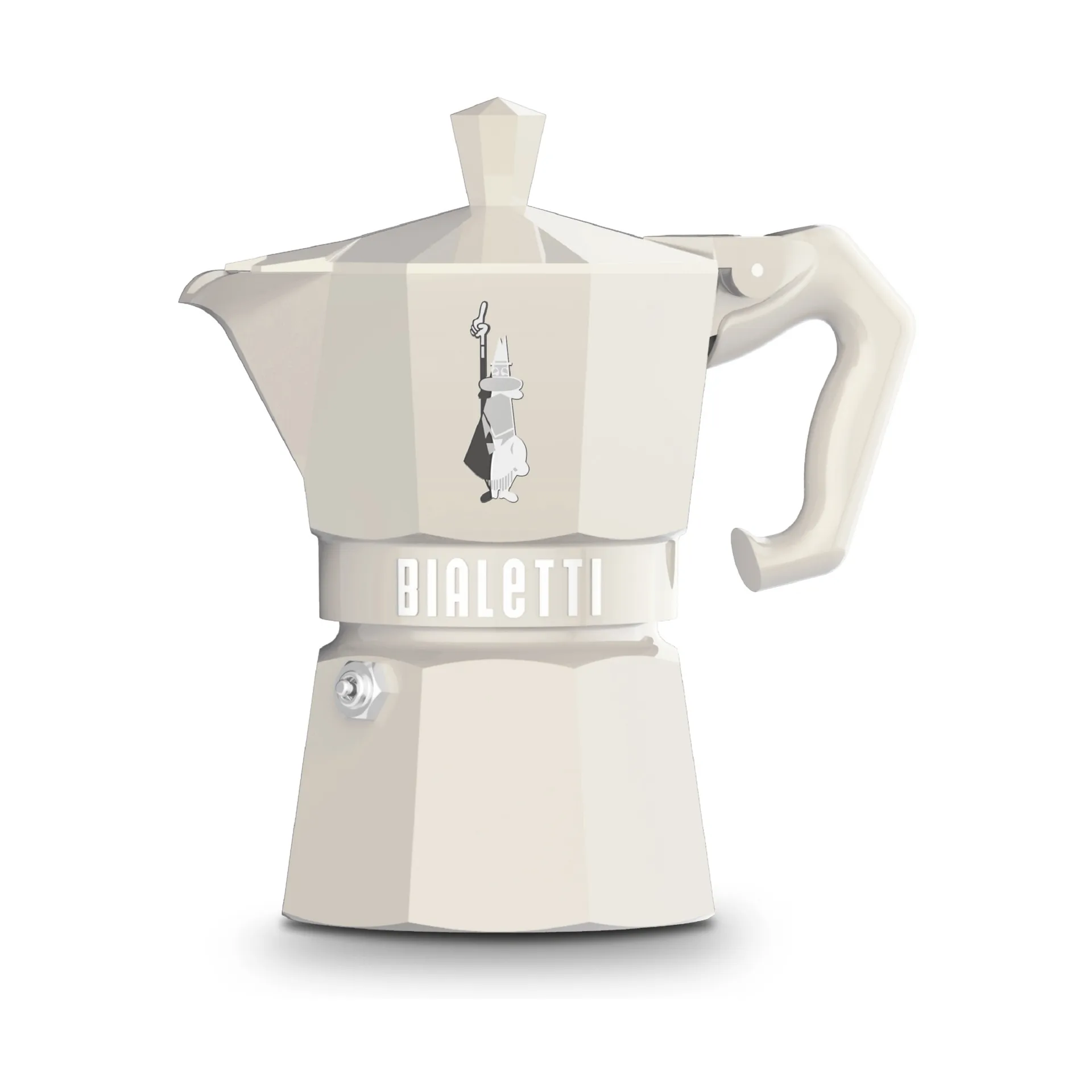 Bialetti Bialetti exclusive mokabryggare Creme, 3 koppar