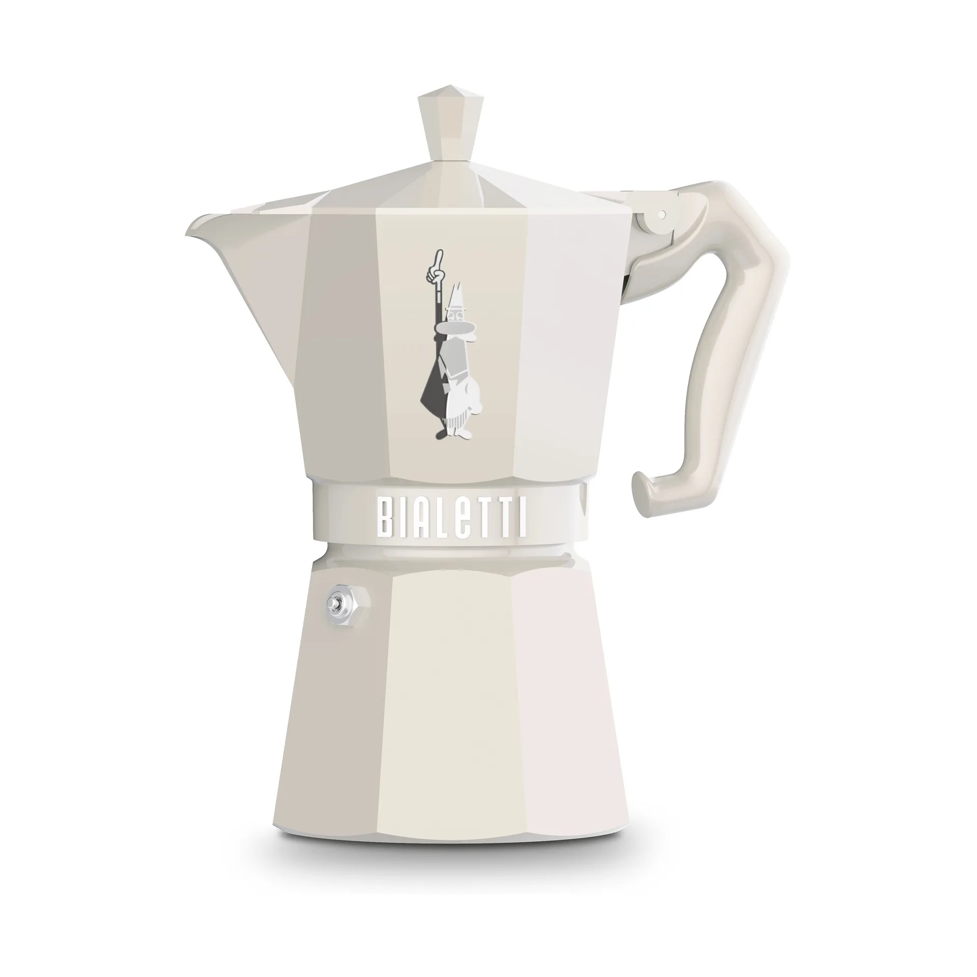 Bialetti exclusive mokabryggare, Creme, 6 koppar Bialetti