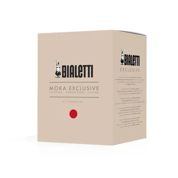 Bialetti exclusive mokabryggare - Röd, 6 koppar - Bialetti
