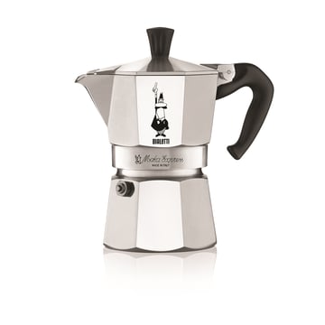 Läs mer om Bialetti Bialetti Moka mokabryggare 3 koppar Silver