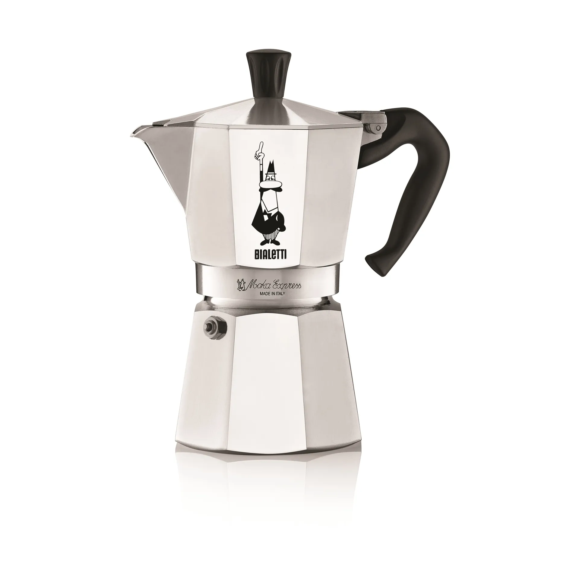 Bialetti Moka mokabryggare 6 koppar, Silver Bialetti