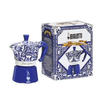 Bialetti x Dolce & Gabbana mokabryggare - Mediterraneo, 3 koppar - Bialetti