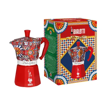 Bialetti x Dolce & Gabbana mokabryggare - Sicilian cart, 6 koppar - Bialetti
