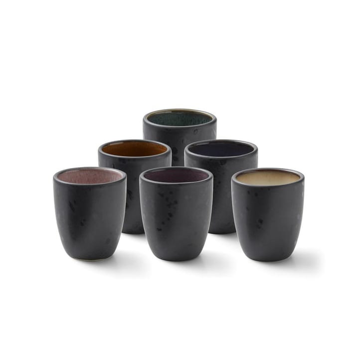 Bitz espressokopp 6-pack, Svart Bitz