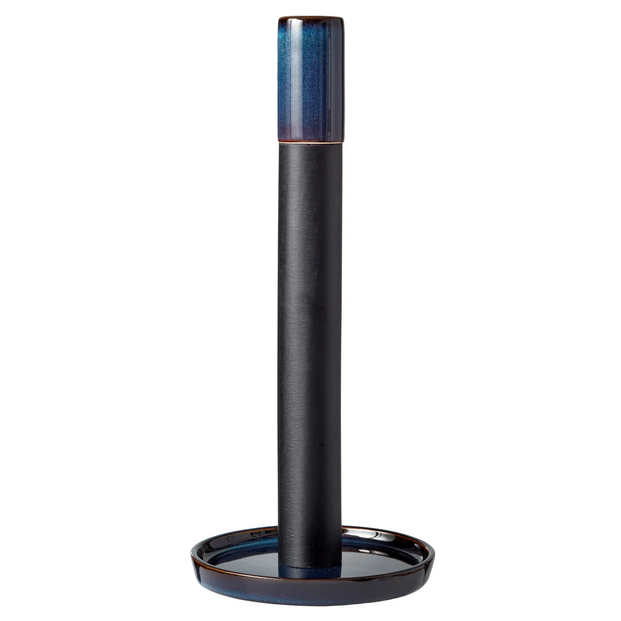 Alternativ bild 0 för Bitz - Hushållspappershållare Stengods 28 cm Blå