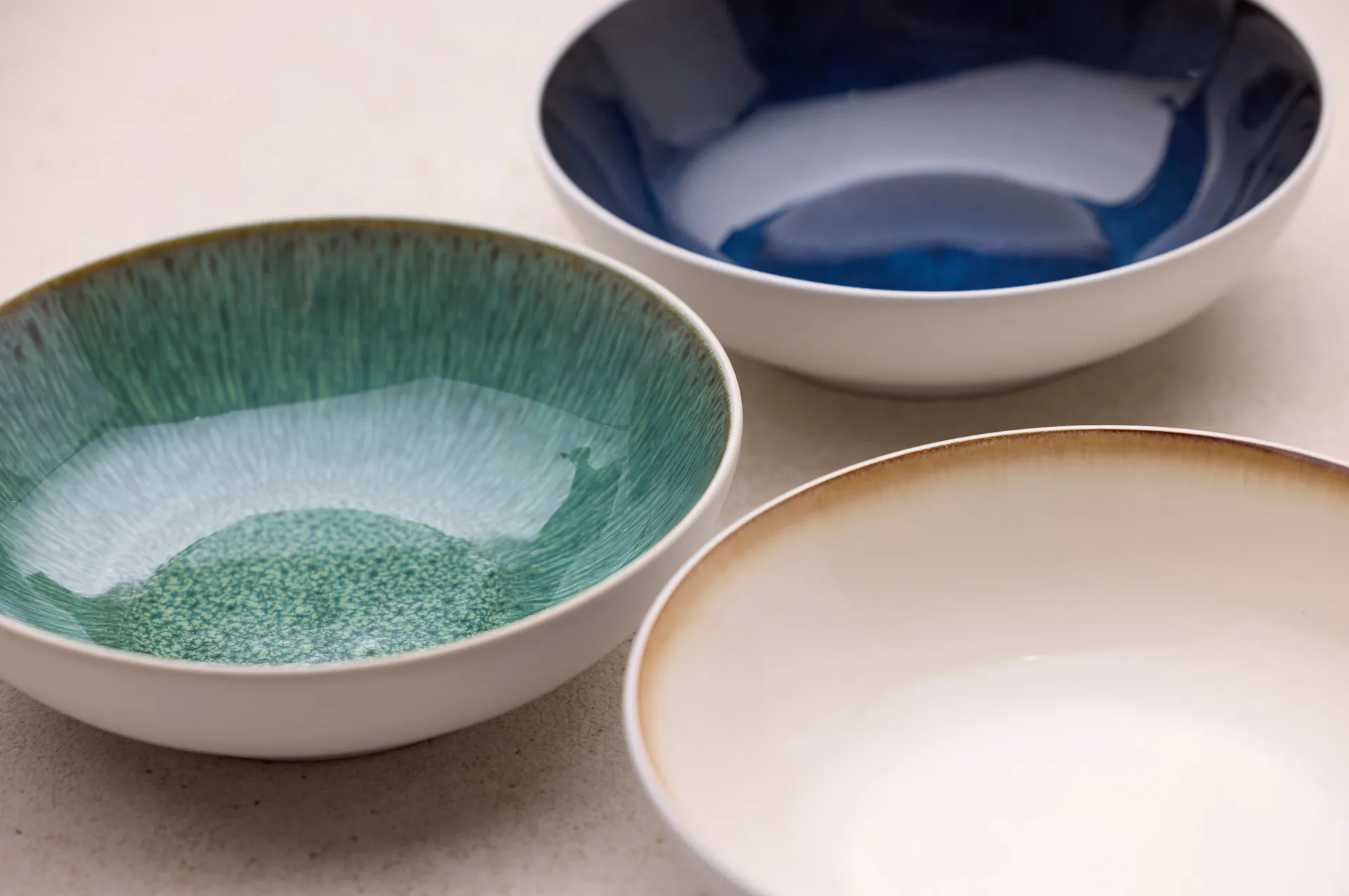 Bitz pastaskål gastro Ø20 cm, Vit-gräddvit Bitz