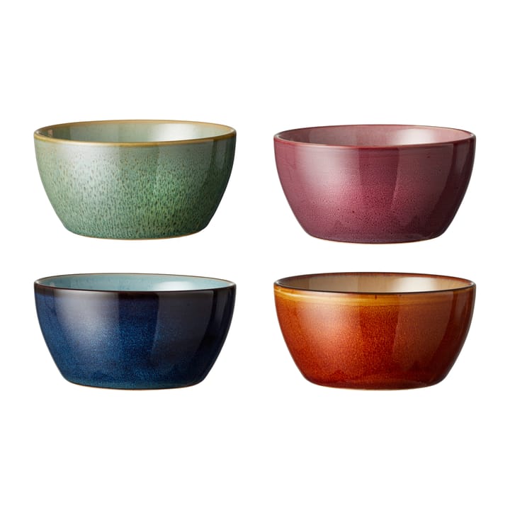 Bitz skålset Ø12 cm 4-pack, Sorterade färger Bitz
