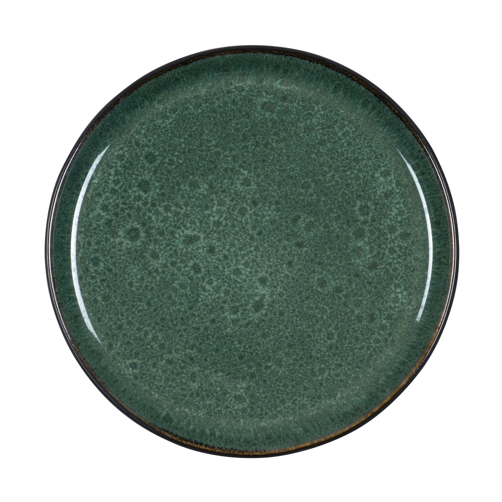 Bitz tallrik gastro Ø 21 cm, Svart-grön Bitz