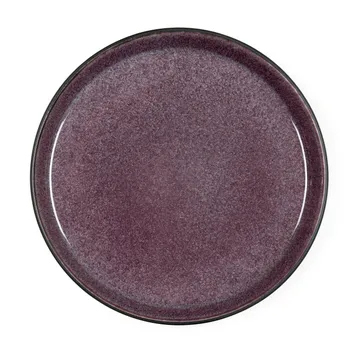 Bitz tallrik gastro Ø 21 cm - Svart-lila - Bitz