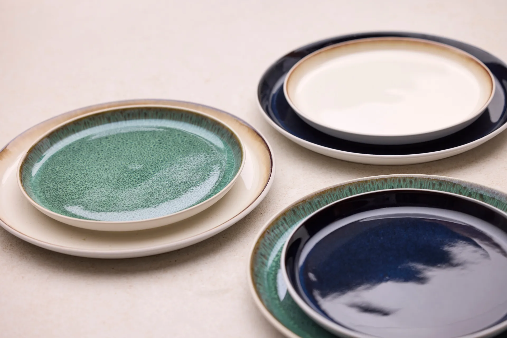 Bitz tallrik gastro Ø27 cm, Vit-gäddvit Bitz