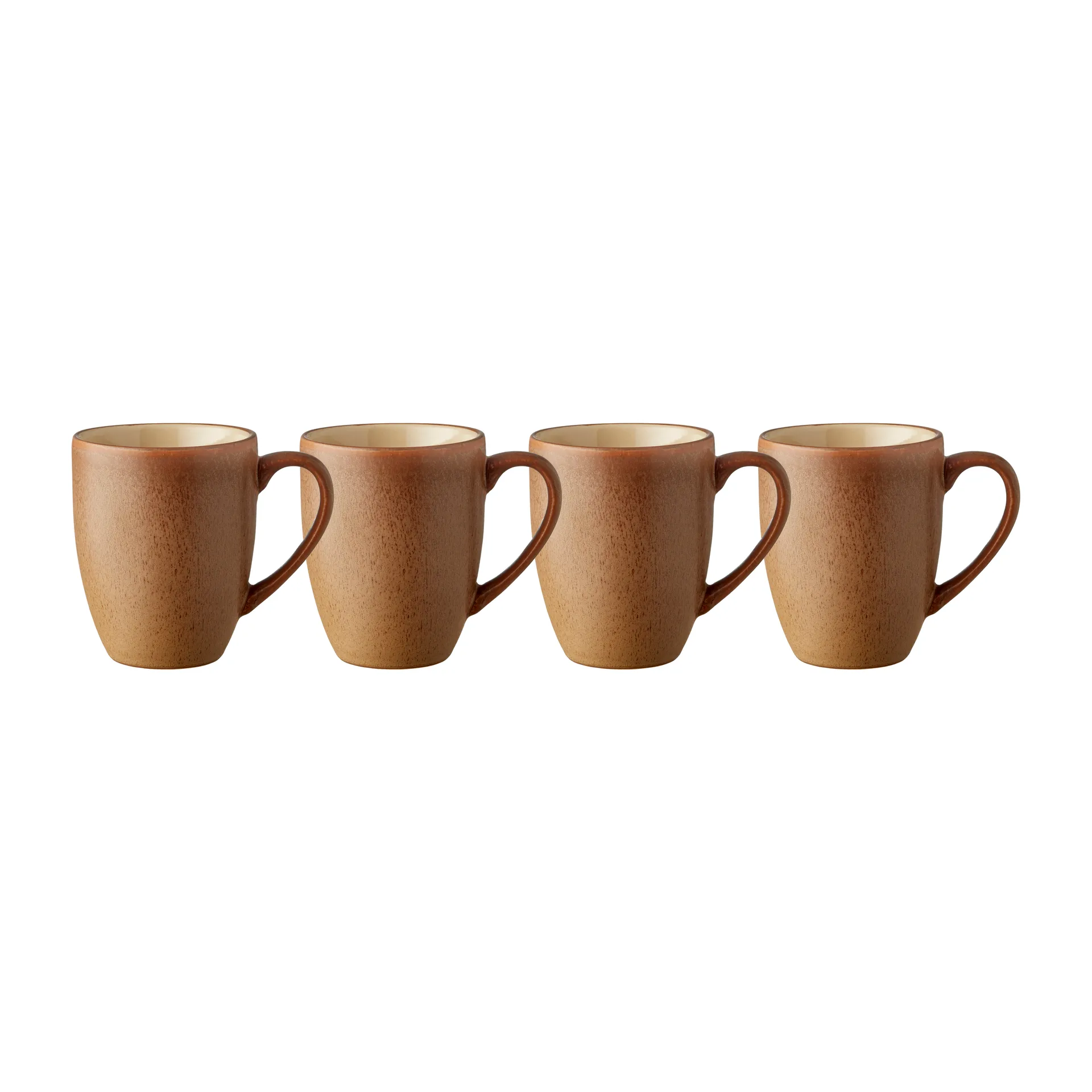 Bitz Wood mugg 30 cl 4-pack, Wood-sand Bitz