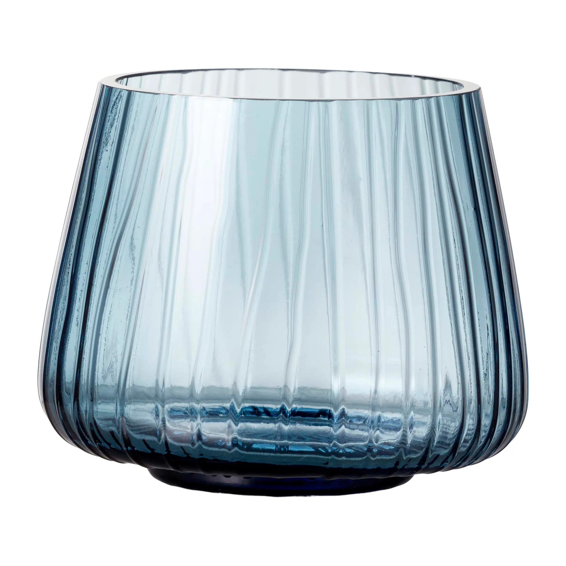 Kusintha värmeljusstake 7,5 cm 2-pack, Blå Bitz