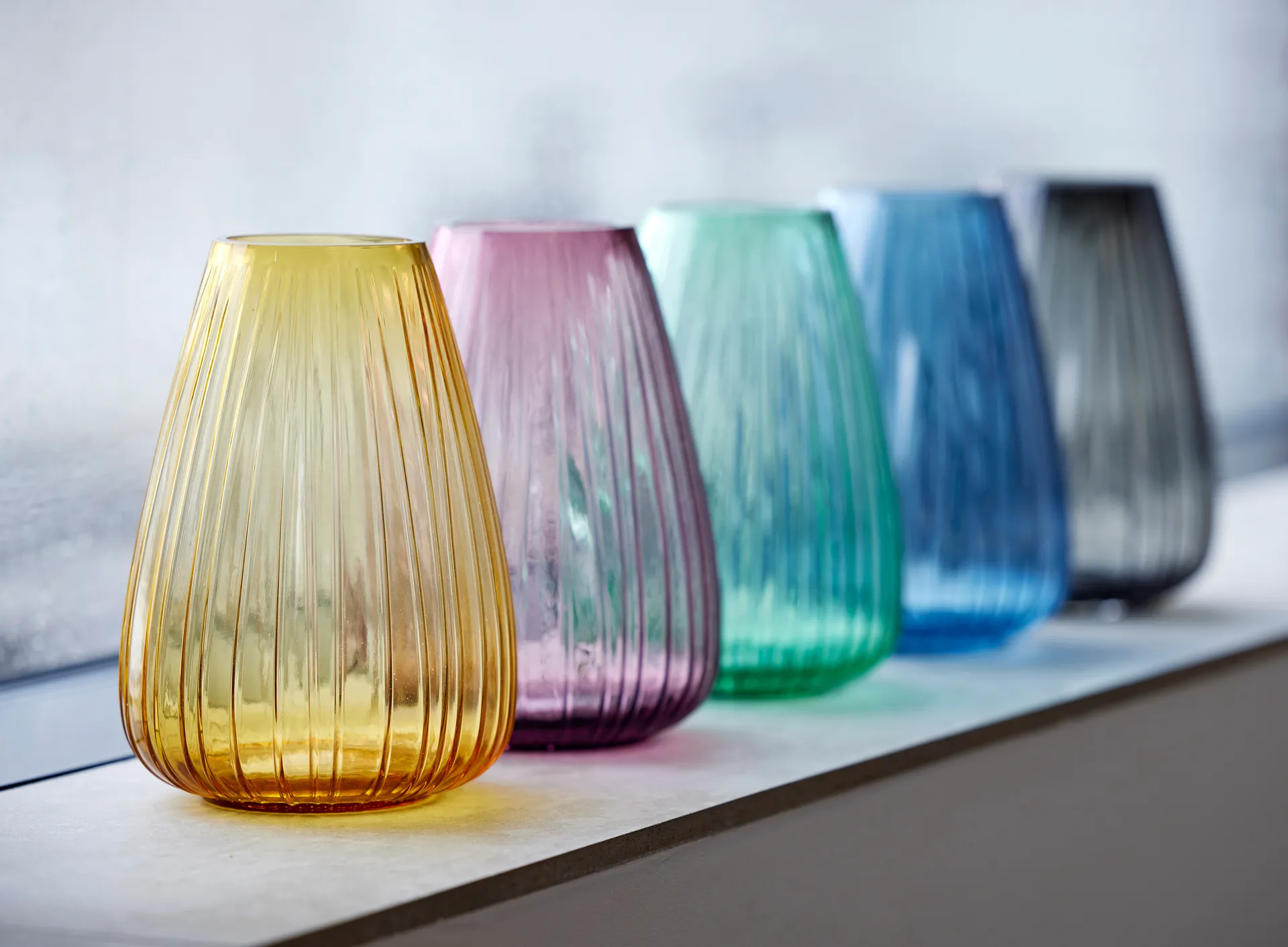 Kusintha vas 22 cm, Blå Bitz