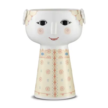 Bjørn Wiinblad Eva vas 15 cm Soft yellow
