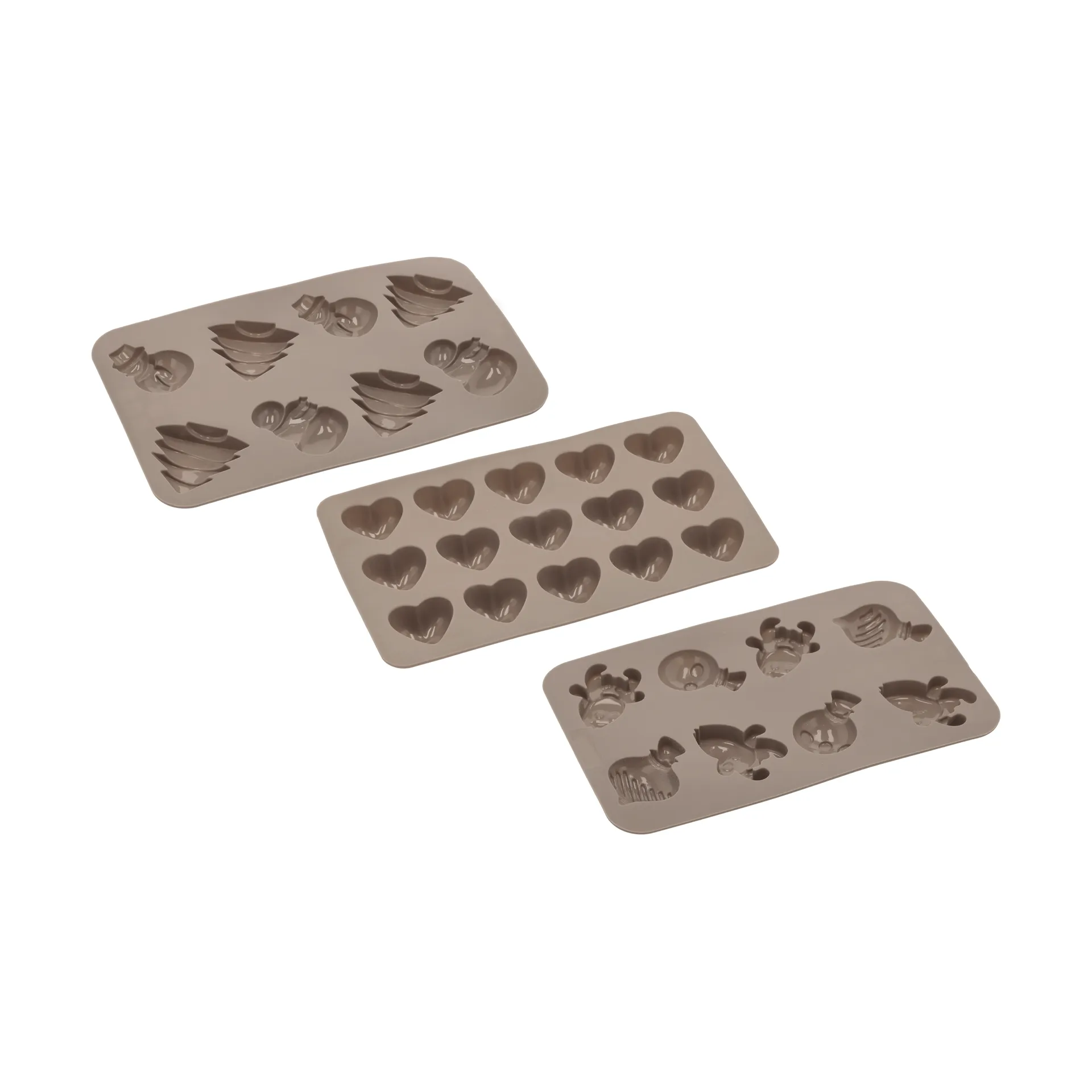Blomsterbergs chokladform, Latte, 3 delar Blomsterbergs