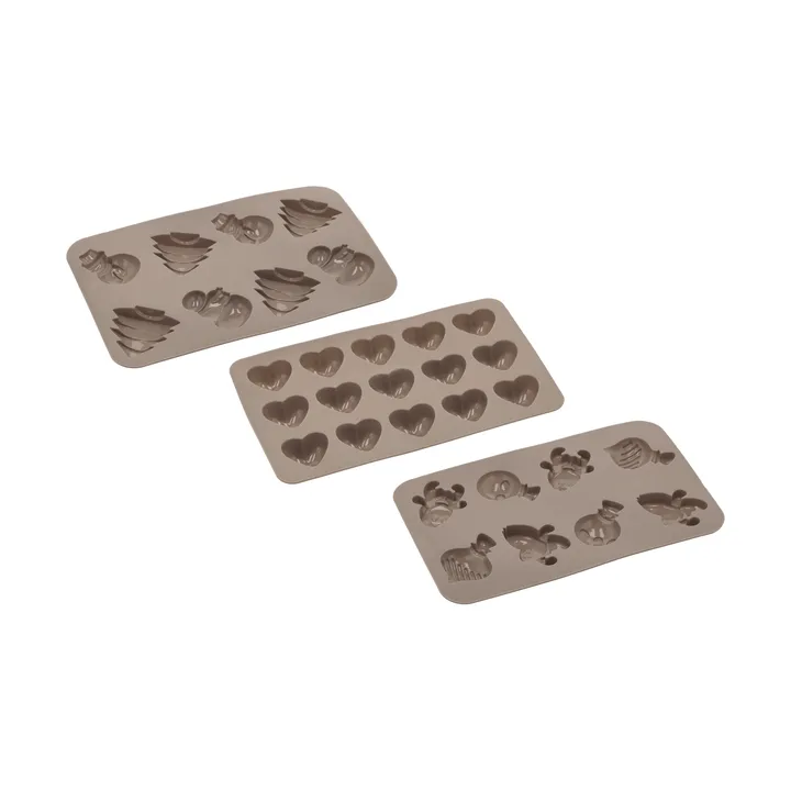 Blomsterbergs chokladform - Latte, 3 delar - Blomsterbergs