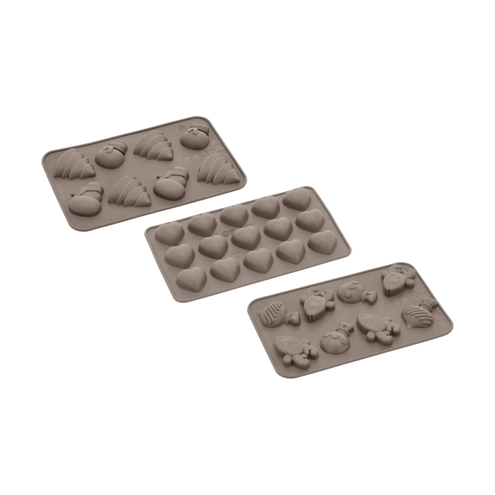 Blomsterbergs chokladform, Latte, 3 delar Blomsterbergs