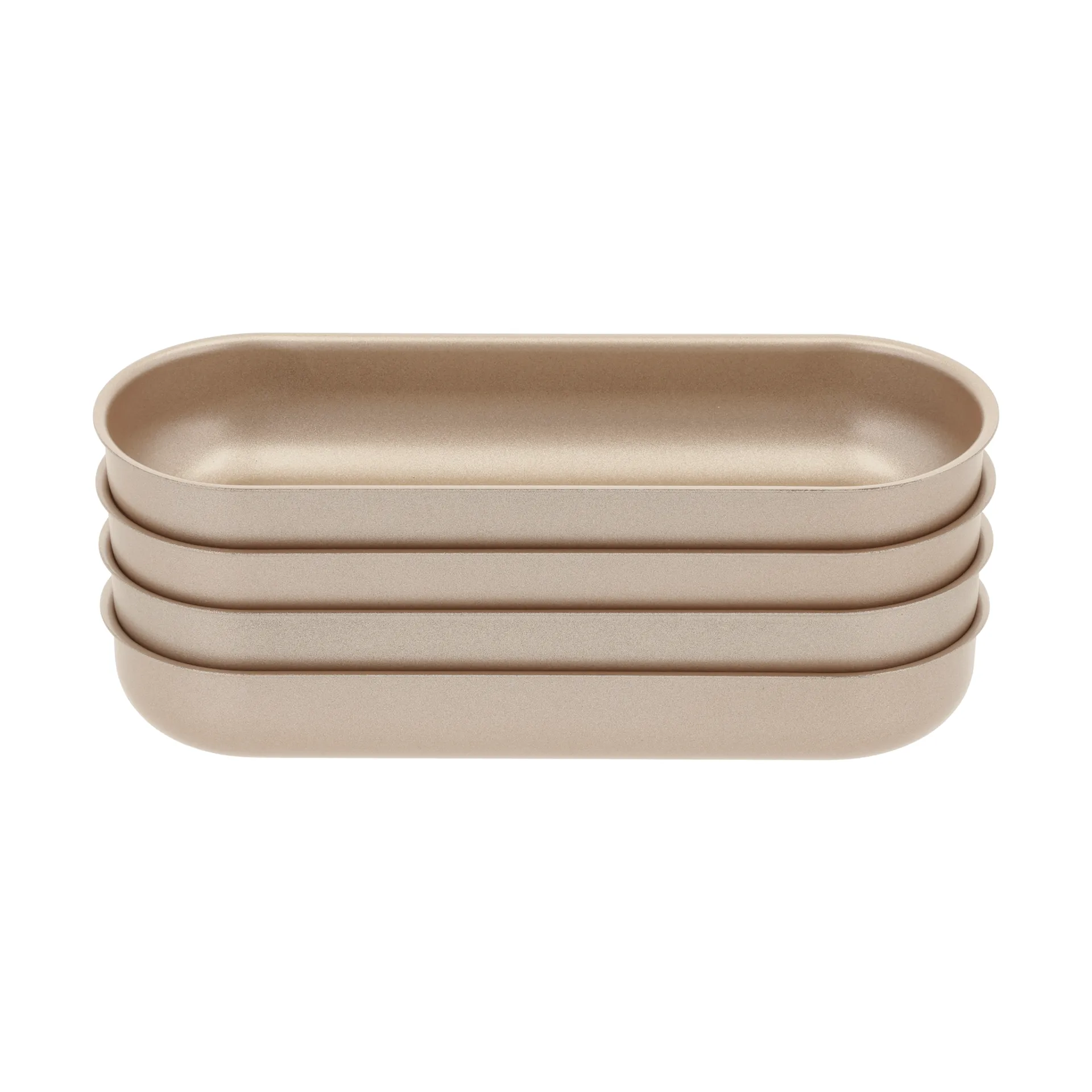 Blomsterbergs minibrödform, Rose gold, 4-pack Blomsterbergs